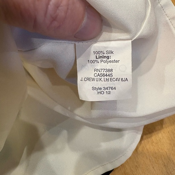 Madewell Broadway & Broome silk mini dress polka dots sz 4 - Picture 5 of 8